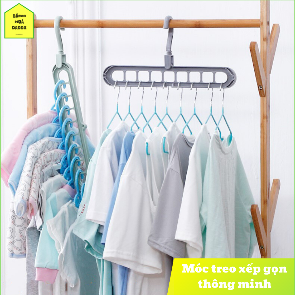Móc treo quần áo thu gọn