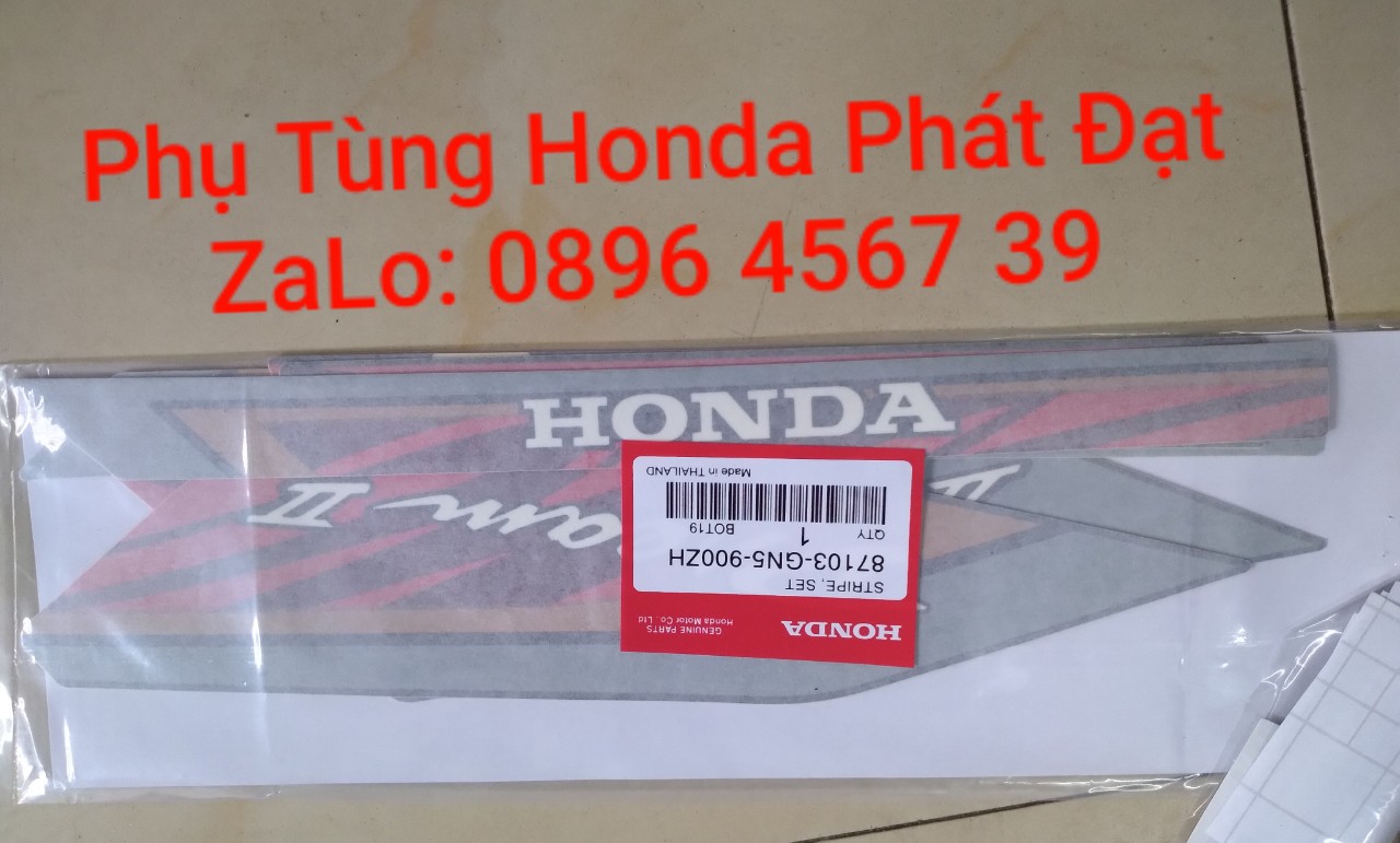 [HCM]BỘ TEM DÀNH CHO XE DREAM THÁI ZIN