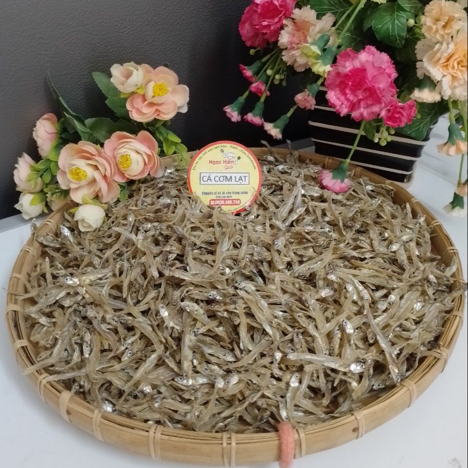 Cá cơm sữa lạt khô phú quốc chất lượng giá sỉ gói 500g, ngọc hiển foody