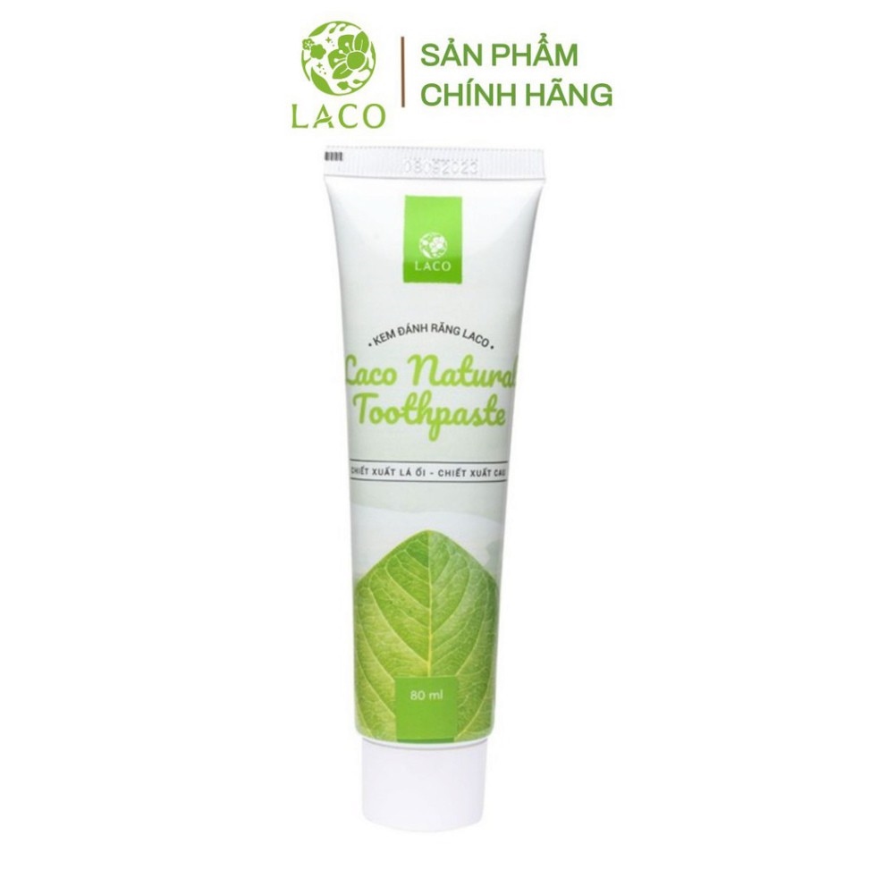 【sẵn sàng】 Kem đánh răng hữu cơ LACO giúp hết ê buốt và chảy máu chân răng 50g LITIC