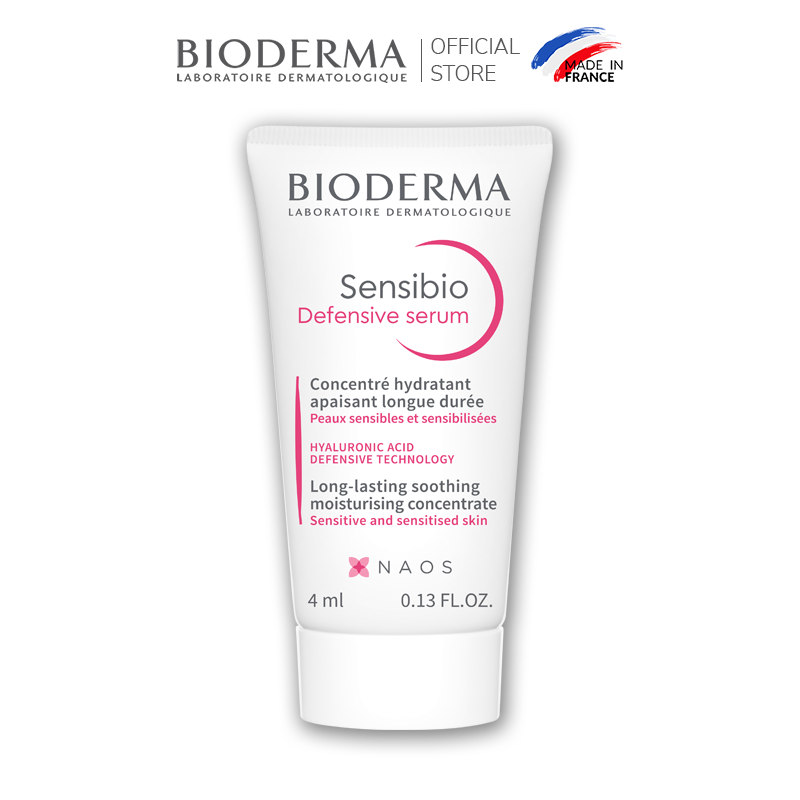 [QUÀ TẶNG KHÔNG BÁN] Tinh chất ngăn ngừa lão hóa cho da nhạy cảm Bioderma Sensibio Defensive Serum - 4ml