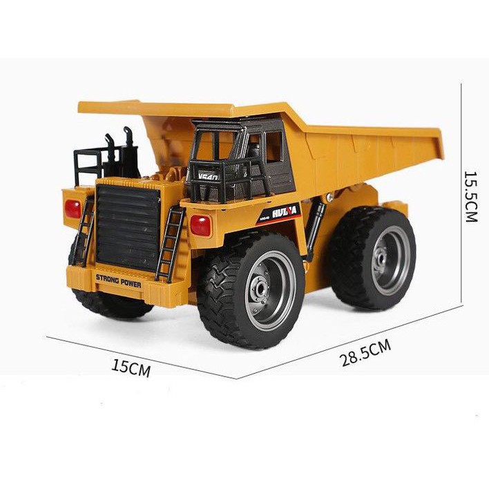 Dump Truck Toy Loader 2.4G Alloy Remote Control Engineering