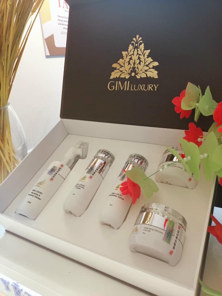 Bộ Gimi Luxury - Làm trắng mụn nám tàn nhang