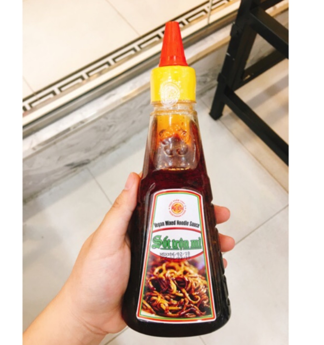 Sốt trộn mì chay âu lạc