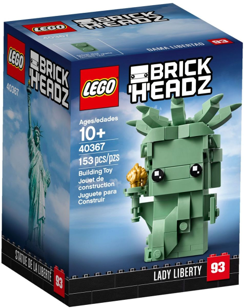 Lego brick headz 40367 - lady liberty - bộ xếp hình lego brick headz lady liberty