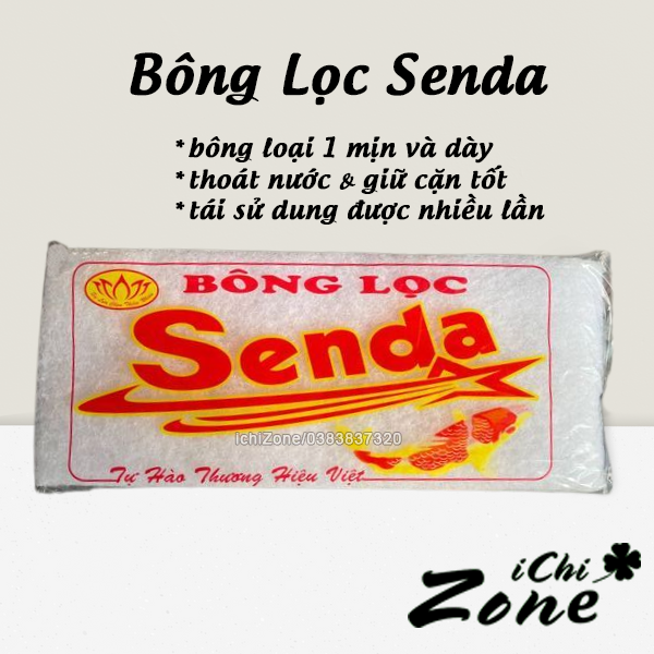 Bông Lọc Senda lọc nước hồ cá, loại tốt mịn và dày