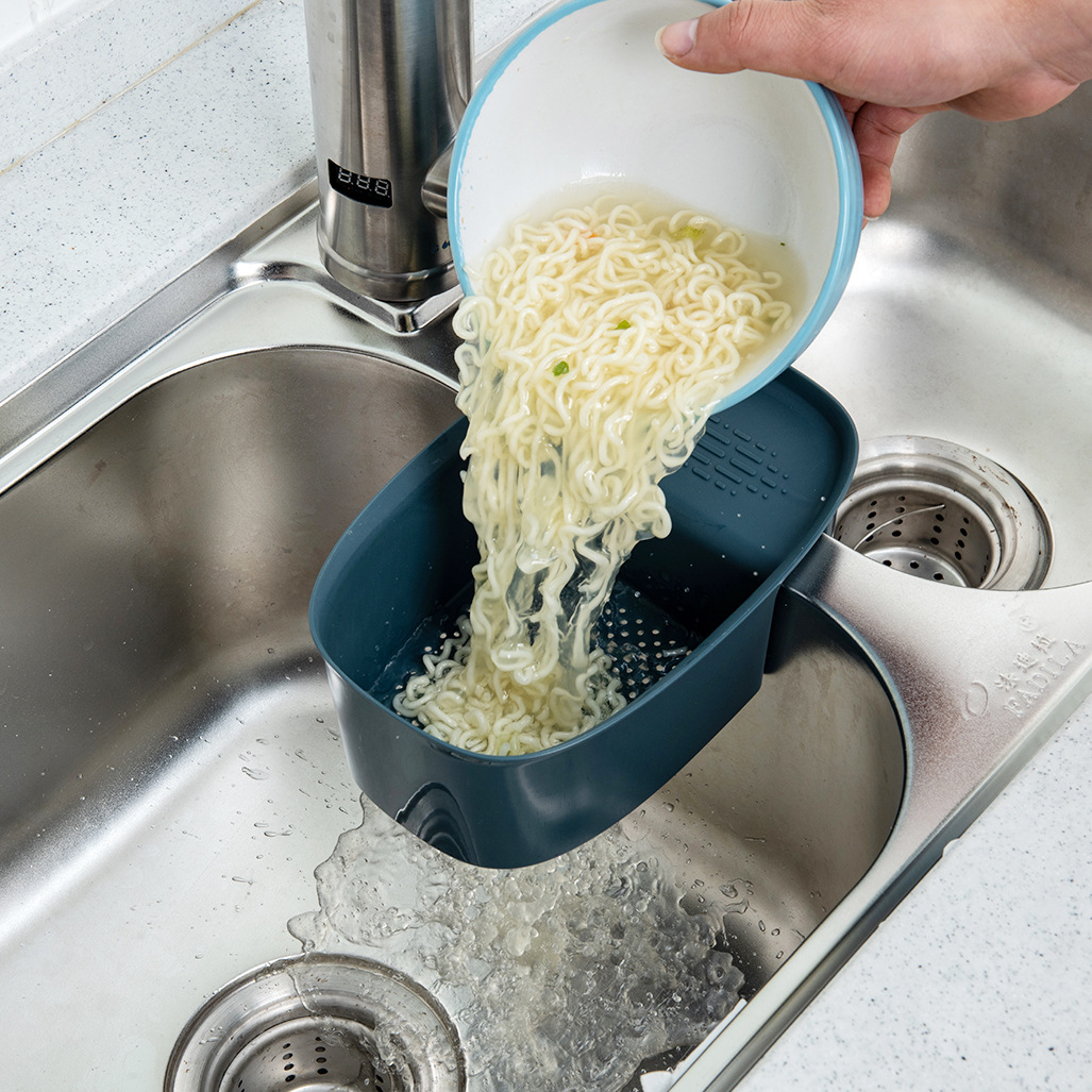 Khay Lọc Rác, Thức Ăn Thừa, Khay Đựng Đồ Rửa Chén Bát Gác Bồn Chất Liệu Nhựa Cao Cấp Tiện Lợi