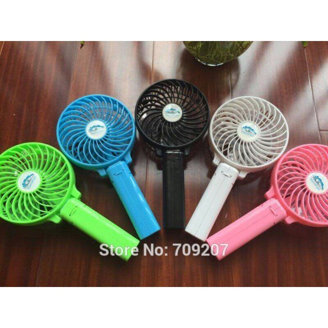 [ giá sỉ tại kho] Quạt Sạc Mini Cầm Tay kèm chân đế Cực Mạnh GIÁ SỈ