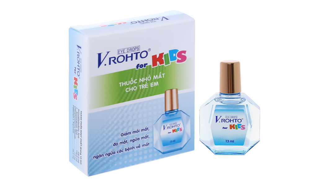 Nước nhỏ mắt V.Rohto For Kid - Amipharma