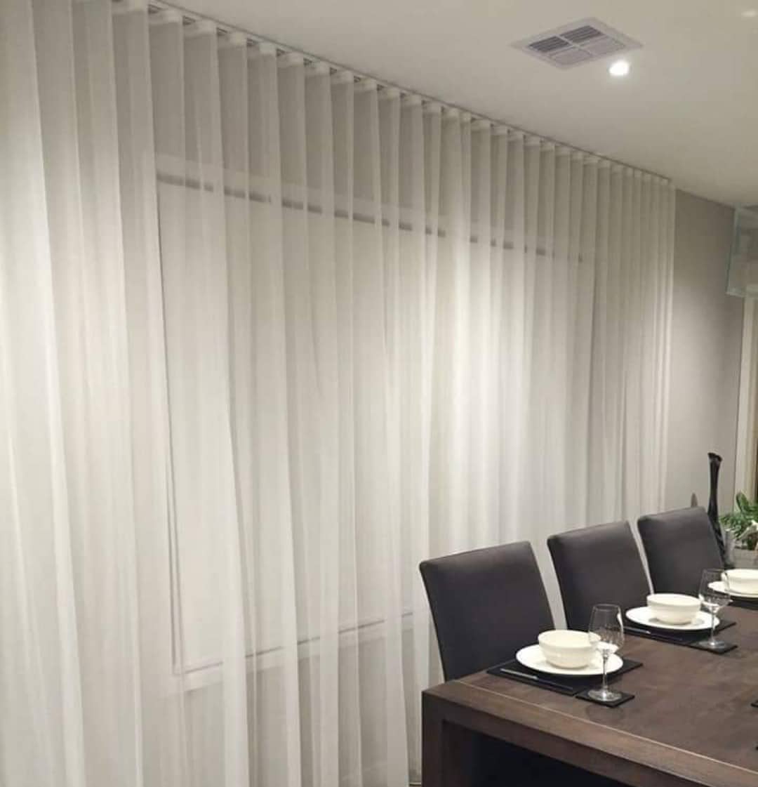Rèm cửa voan trắng voan trang trí giá rẻ