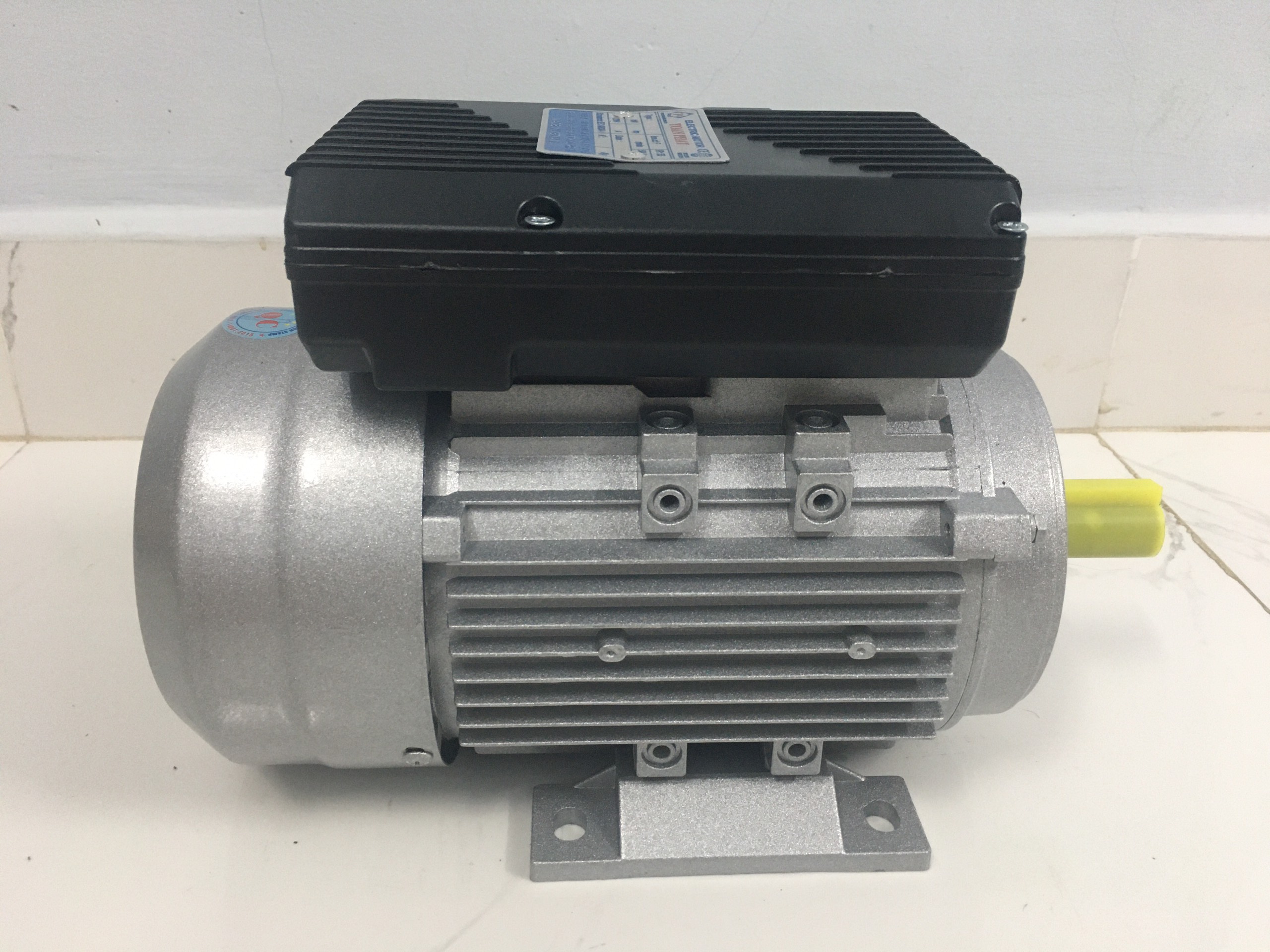 Động cơ điện mô tơ toàn phát 0.75kw 1hp điện 1 pha 1410 vòng phút