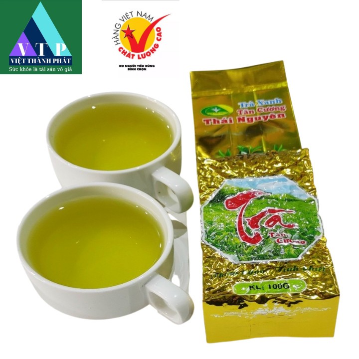 Trà móc câu - trà xanh tân cương thái nguyên - 1kg trà đặc sản sạch - nước ánh vàng