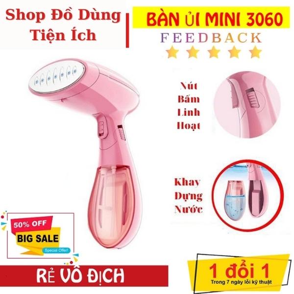 Bàn Là Hơi Nước, Bàn Ủi Hơi Nước Cầm Tay SOKANY SK - 3060 Công Suất 1500W, Bàn Ủi, Bàn Là SONAKY Nhỏ Gọn, Mẫu Mới, Tiện Dụng [ BẢO HÀNH 12 THÁNG ]