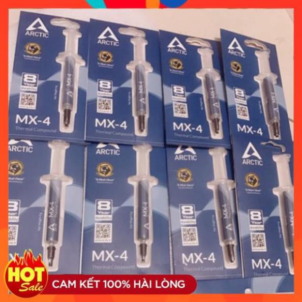 Keo Tản Nhiệt ARCTIC MX4 4g- keo tản hút nhiệt noctua cpu laptop máy tính pc tăng tuổi thọ máy