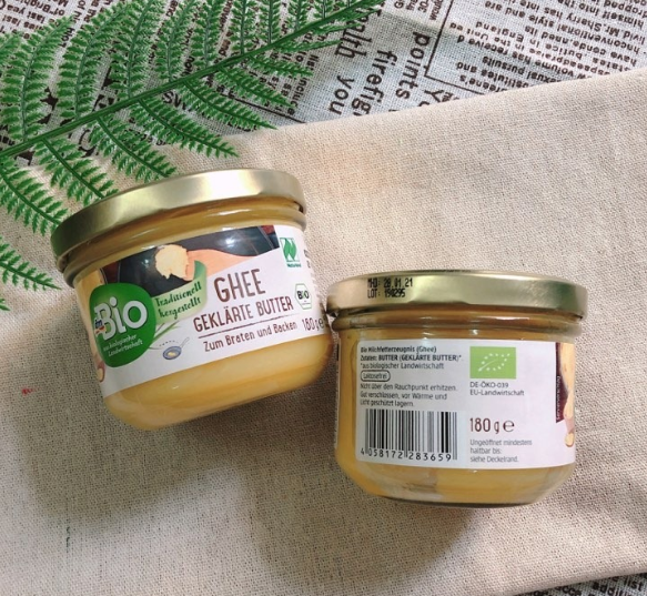 Bơ hữu cơ ghee dmbio 180g