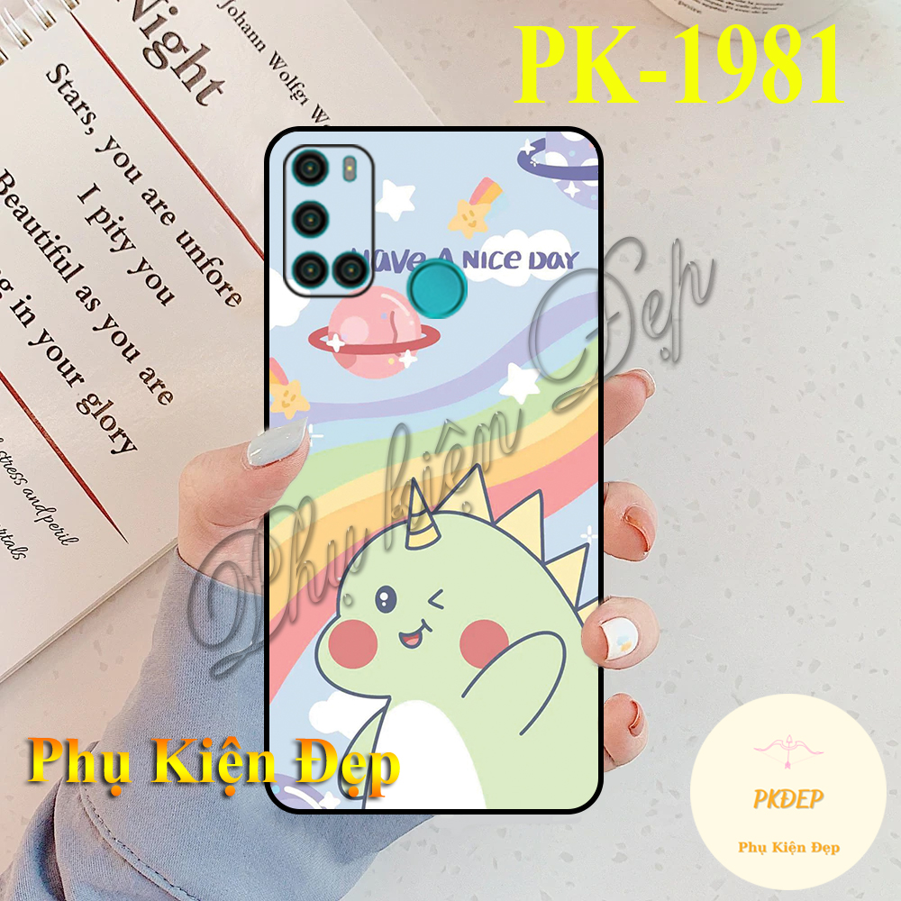 Ốp lưng Vsmart Joy 4 - Ốp dẻo đen in hình Random siêu đẹp cực chất mới lạ