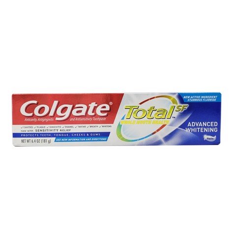 Kem Đánh Răng Colgate Total Advanced Whitening 181G
