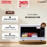Lò Vi Sóng Toshiba ER-SGS34(S1)VN - Rã Đông Nhanh Tiện Lợi - 11 Mức Công Suất