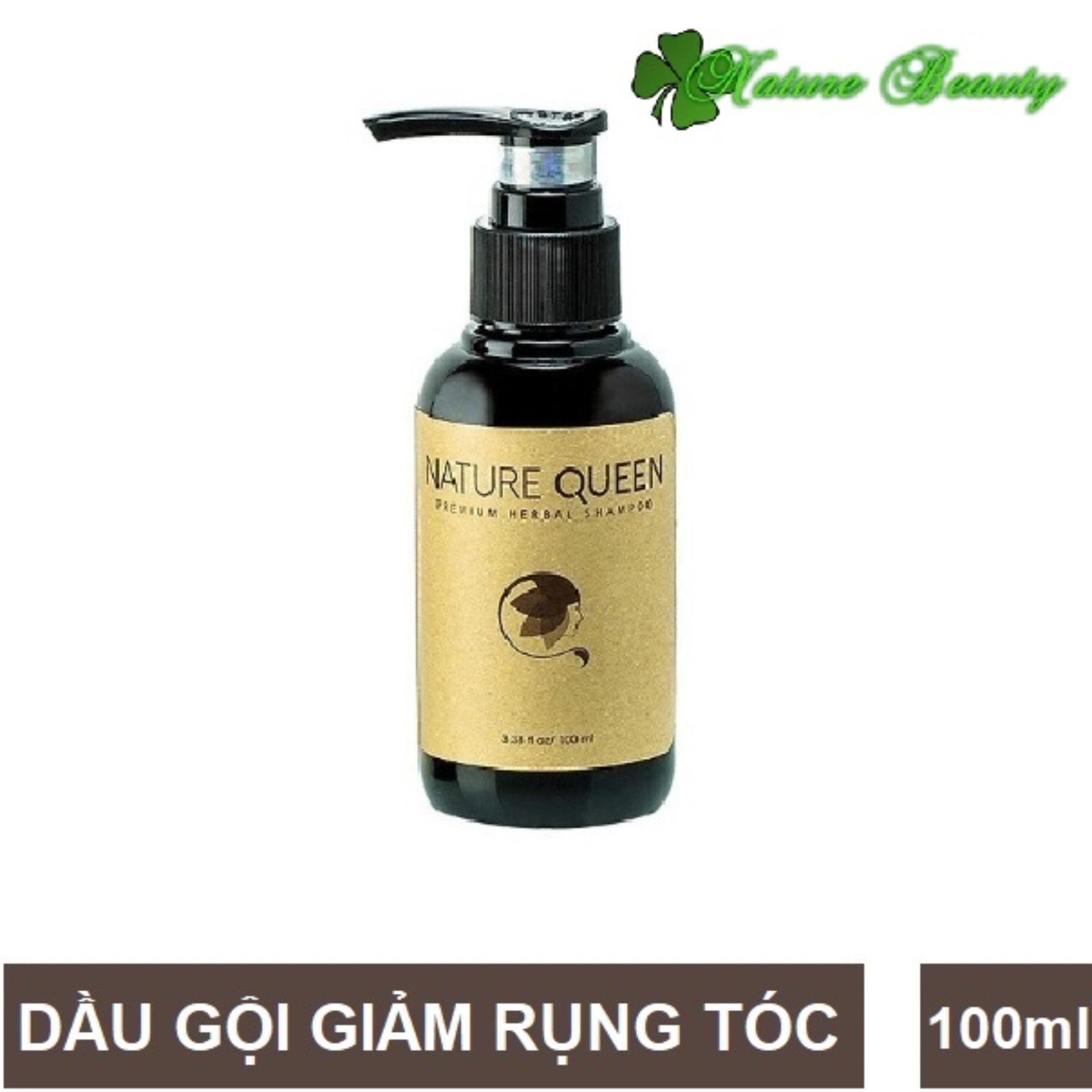 [HCM]Nature Queen - Dầu gội thảo dược không hoá chất chống rụng tóc 100ml