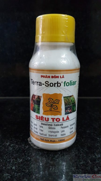 Terra sorb foliar siêu to lá.