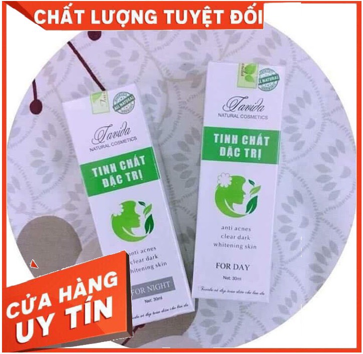ĐÁNH BAY HẾT mụn nám tàn nhang Tavida * nguyên bộ ngày đêm và có bán lẻ tùy chọn