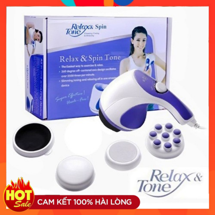 Máy mát xa cầm tay Relax and Spin Tone