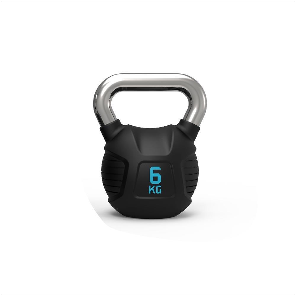 Tạ ấm, tạ bình vôi tập gym mông cao cấp LP8043 Livepro chính hãng KETTLEBELL