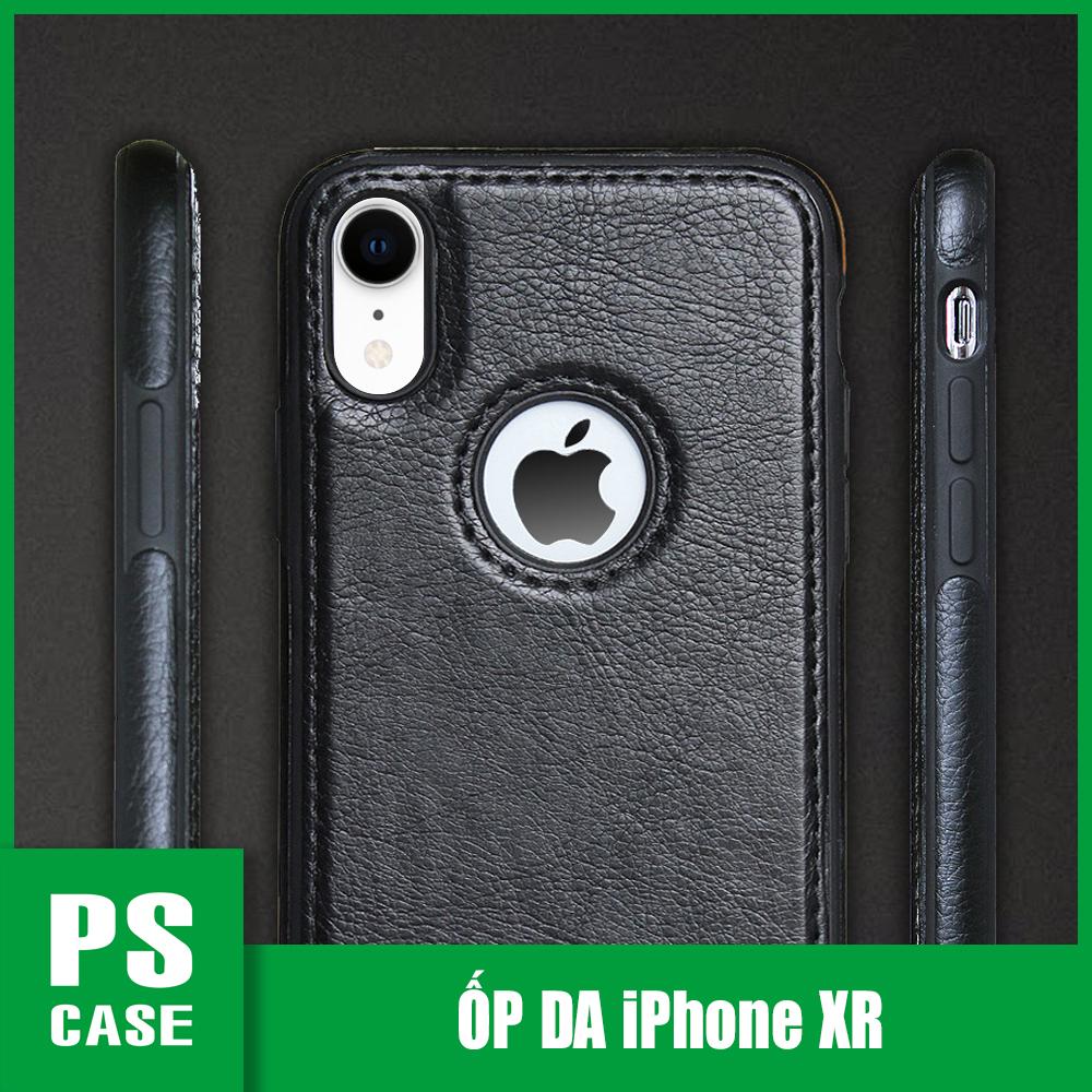 (Màu đen) Ốp lưng da iPhone XR - IP XR - PS CASE phân phối