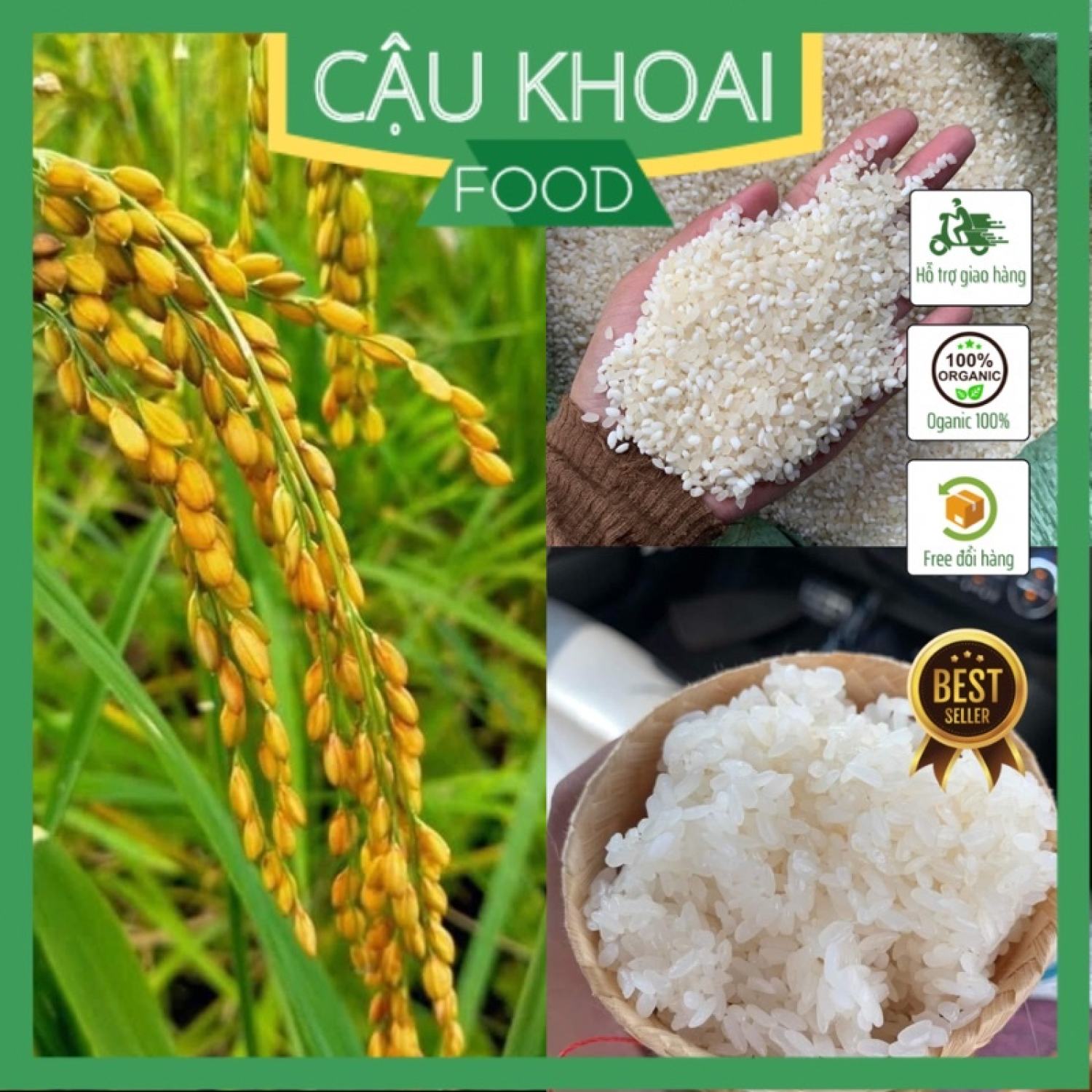 Nếp kay nọi/cay nọi nếp ngon ƞhất xứ Lào 5kg