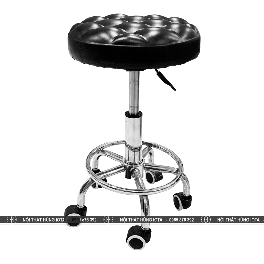 Ghế múi xoay dùng cho spa nail phun xăm tiện lợi giá rẻ