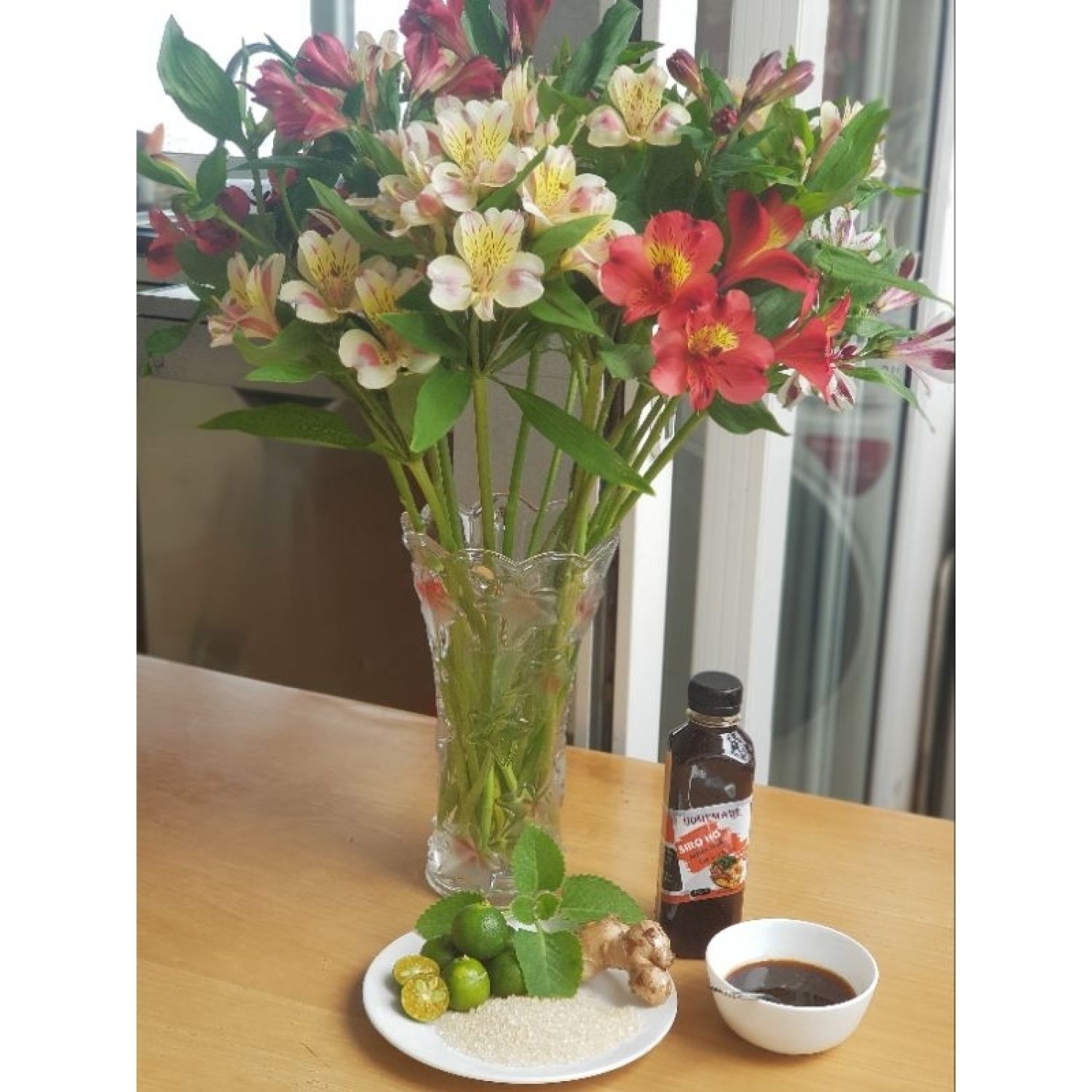 Siro ho húng chanh Minh Huệ 330ml