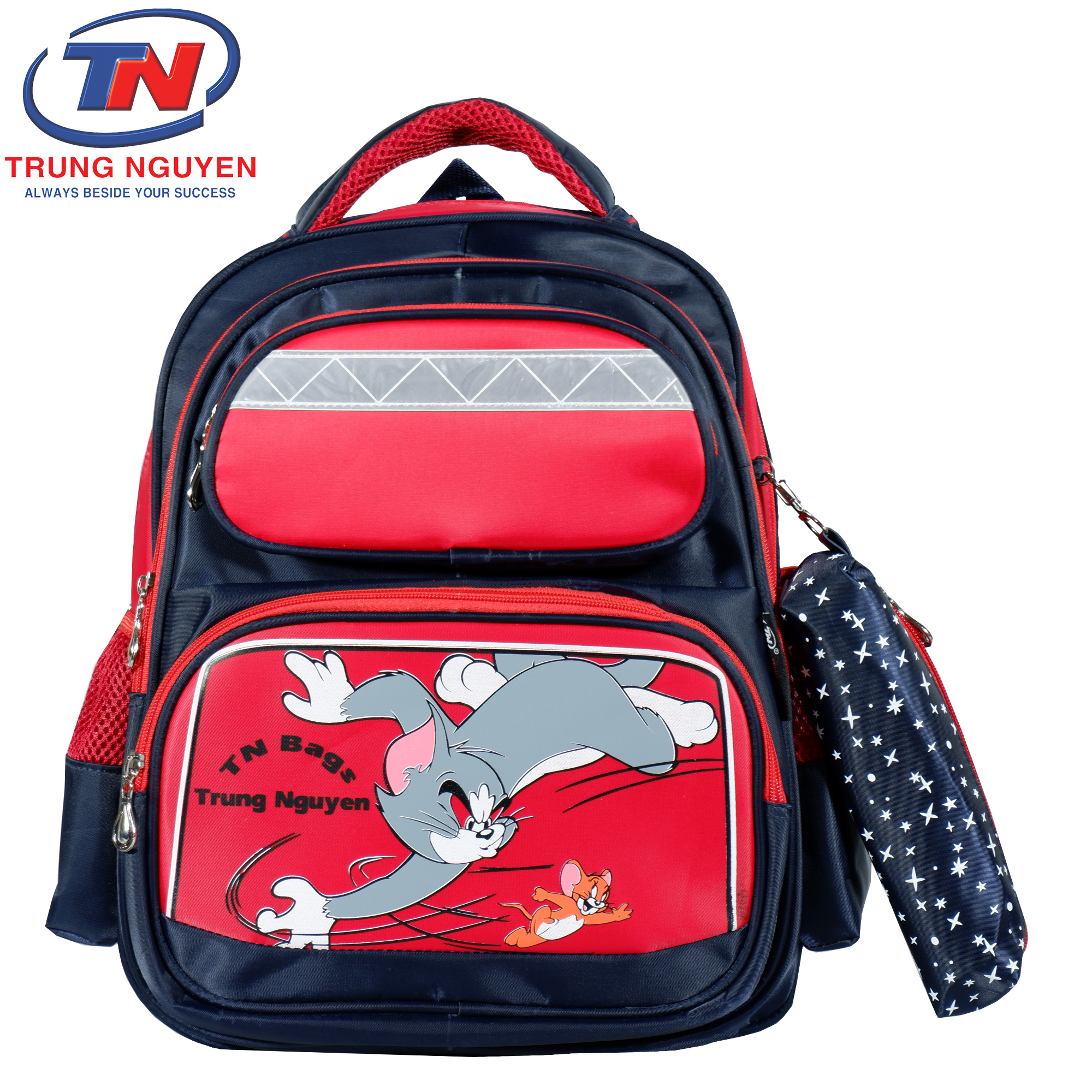 Balo bé trai tiểu học tn bags tn.b 3011 balo đi học giá rẻ