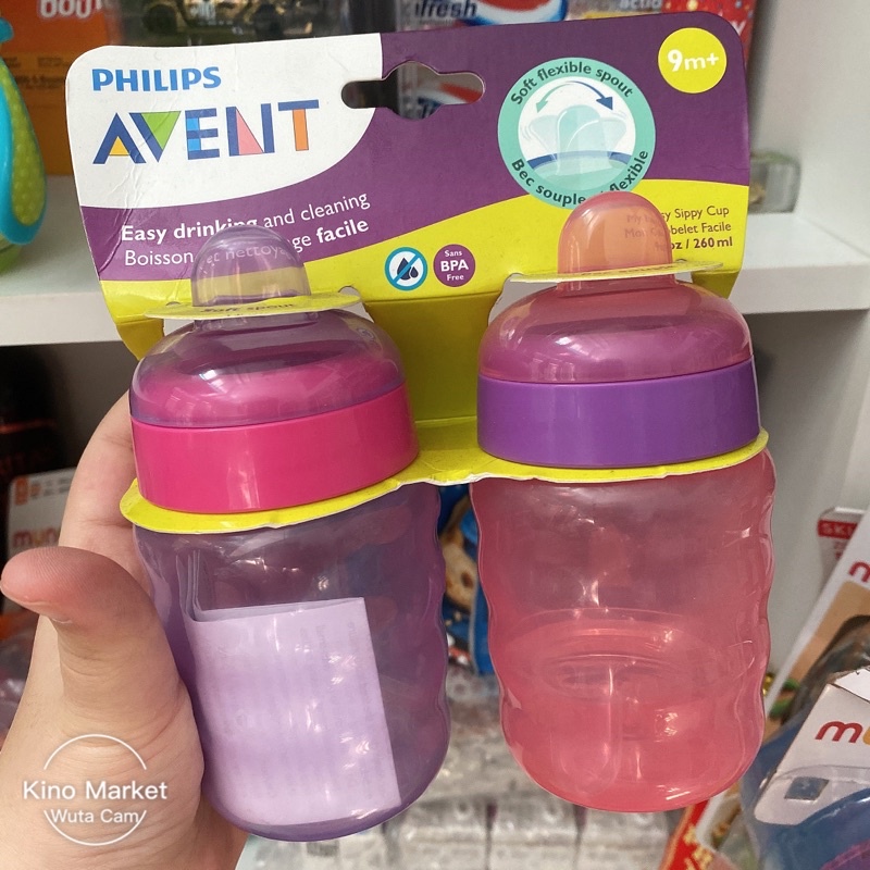 Bình tập uống nước mỏ vịt Philips Avent Usa
