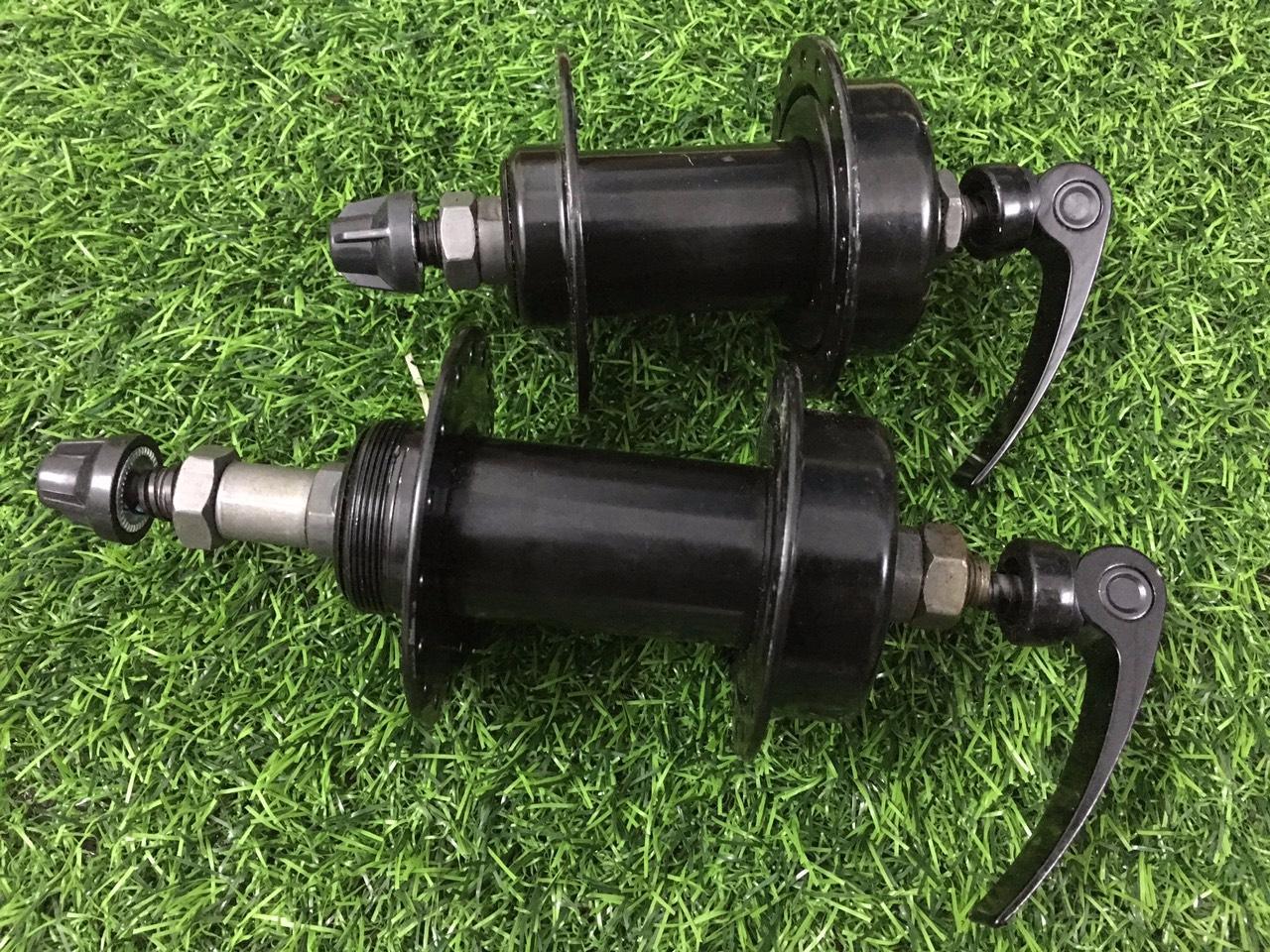 Bộ Moay ơ xe đạp địa hình ổ bi 32 lỗ dùng cho líp vặn