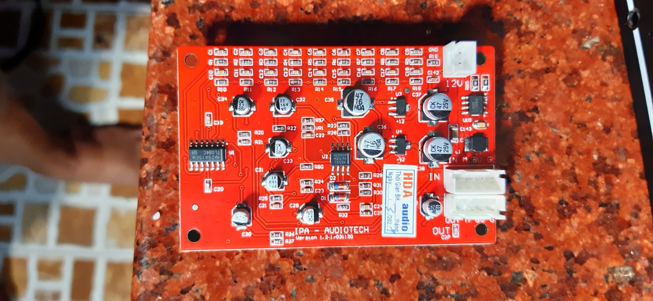 Bo chống hú loa kéo nguồn đơn 12v