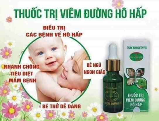 Tinh dầu Viêm đường hô hấp An Nhi - Dạ Thảo Liên