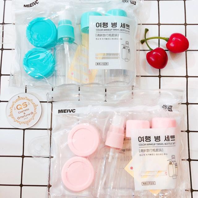 [TẶNG] Bộ Chiết Mỹ Phẩm Mini Hàn Quốc CMP Chất Liệu Nhựa An Toàn Với Mỹ Phẩm Dễ Dàng Mang Đi (TẶNG MẶT NẠ DƯỠNG DA CAO CẤP KHI MUA 2 SP)