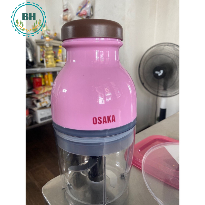 [GIẢM 50%]Máy xay đa năng OSAKA Nhật Bản 700ml, máy xay hạt khô,xay sinh tố, xay thịt, tôm cua,cá,rau củ quả các loại, xay gia vị hành tỏi ớt,máy xay đồ ăn dặm cho bé an toàn tiện lợi..BẢO HÀNH 1 ĐỔI 1.(NHƯ QUỲNH Store SG)