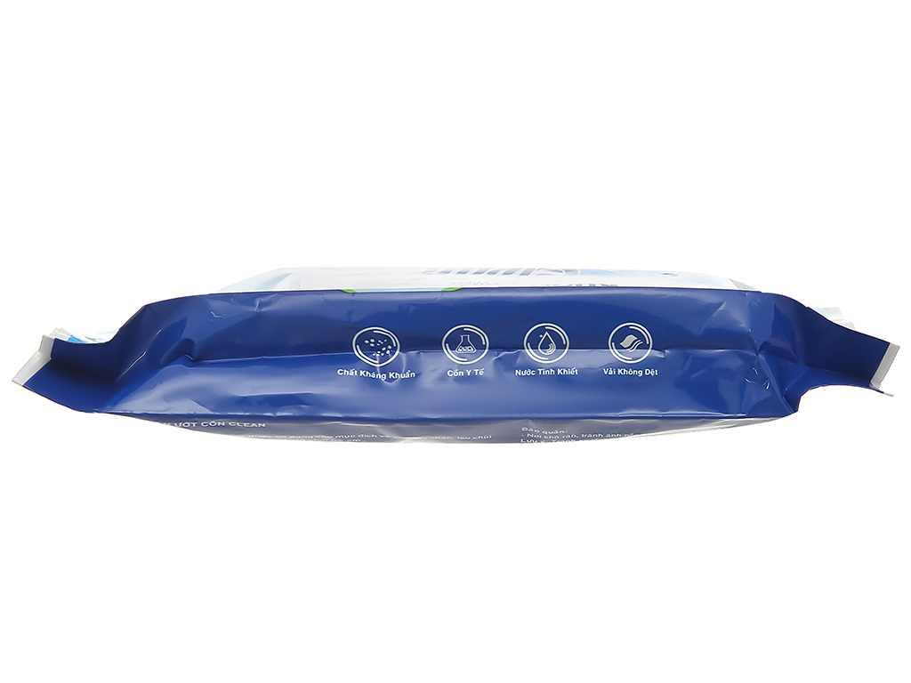 Khăn ướt cồn HLP Clean gói 20 miếng combo 3 gói