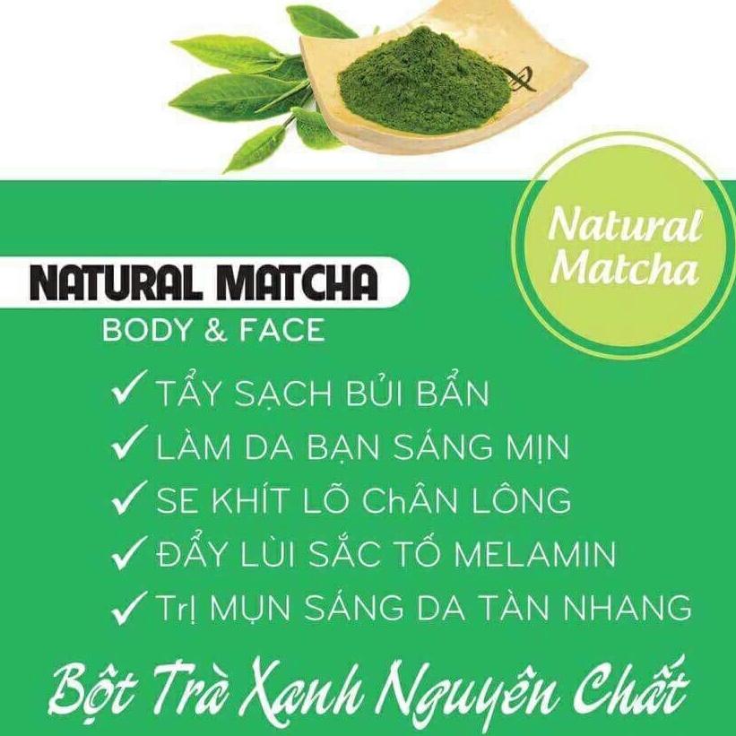 100 gram bột trà xanh nguyên chất 100%