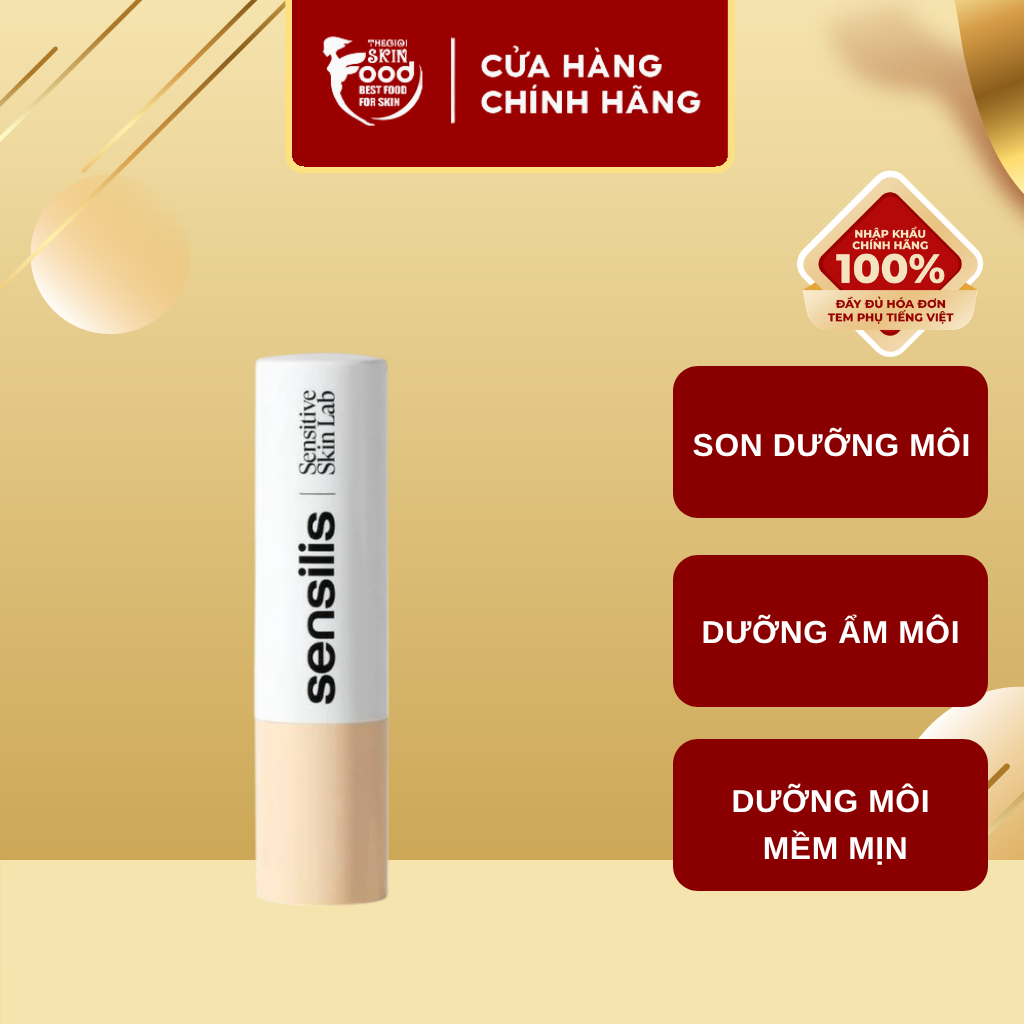Son Dưỡng Môi Sensilis Hydraction [Balm] 4g ThegioiSkinfood