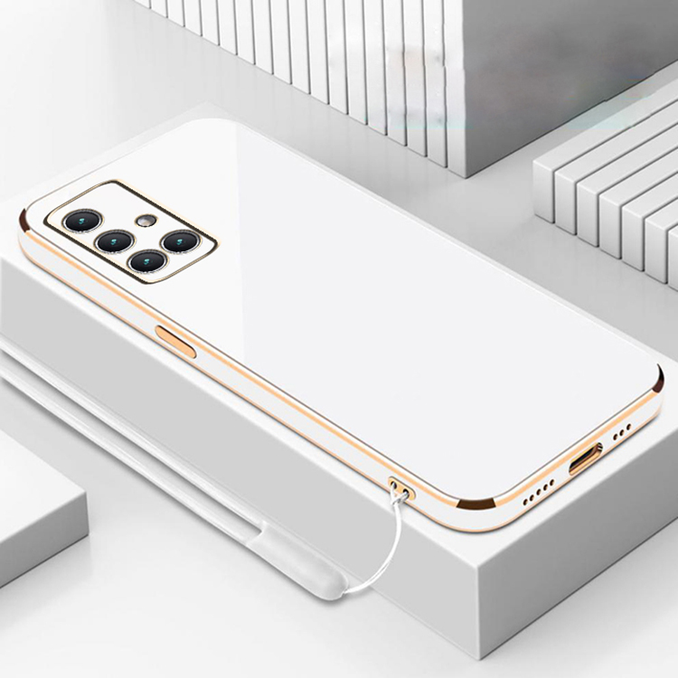 "Ốp lưng Samsung A51 4G Cạnh vuông" _Mạ màu viền_Vát Cạnh_Màu sắc sang trọng ,Loại Tốt ,Ôm sát máy Acovit