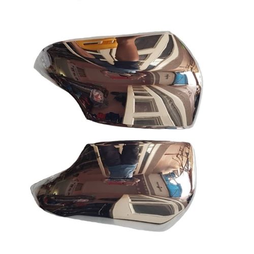 Ốp gương Ford Ranger  2015-2020 có đèn mạ crom