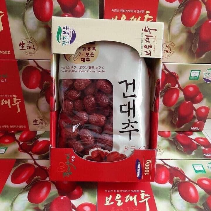 Táo đỏ hàn quốc 1kg full hộp +túi