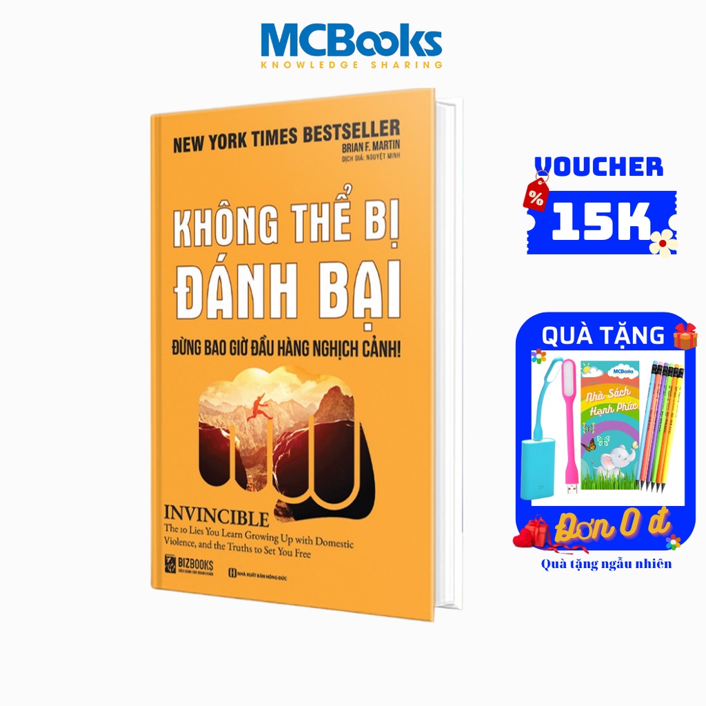 Sách - không thể bị đánh bại – đừng bao giờ đầu hàng nghịch cảnh