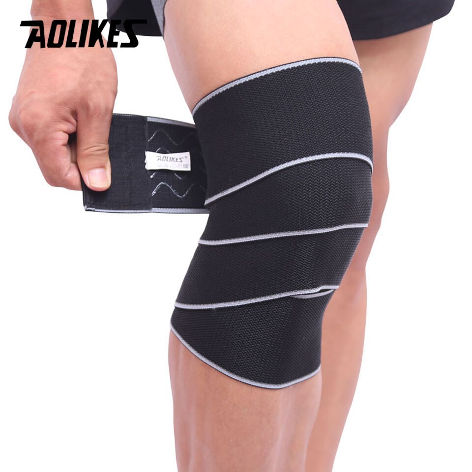 Bó quấn đầu gối thể thao aolikes a-1517 sport knee support