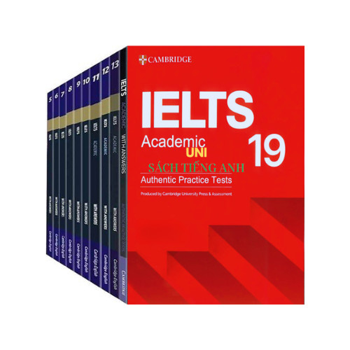 Sách ielts cambridge combo 19 cuốn kèm audio