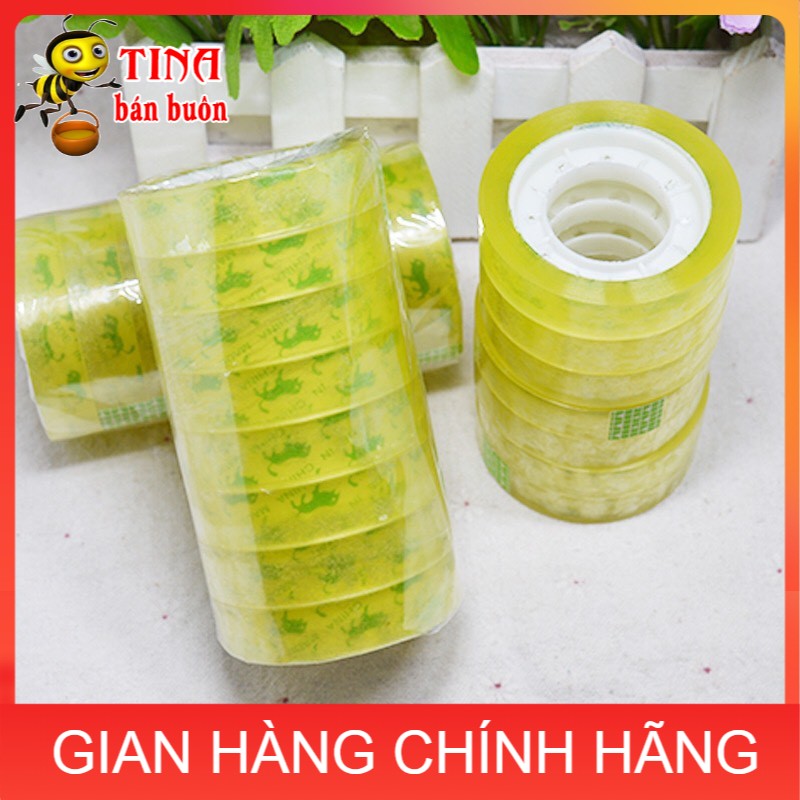 Cuộn băng dính nhỏ băng dính văn phòng loại 1cm E233