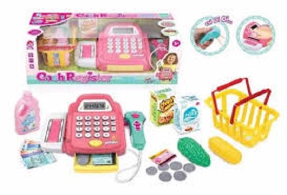 Bộ đồ chơi máy tính tiền siêu thị, Do choi thu ngan sieu thi, Đồ chơi tính tiền