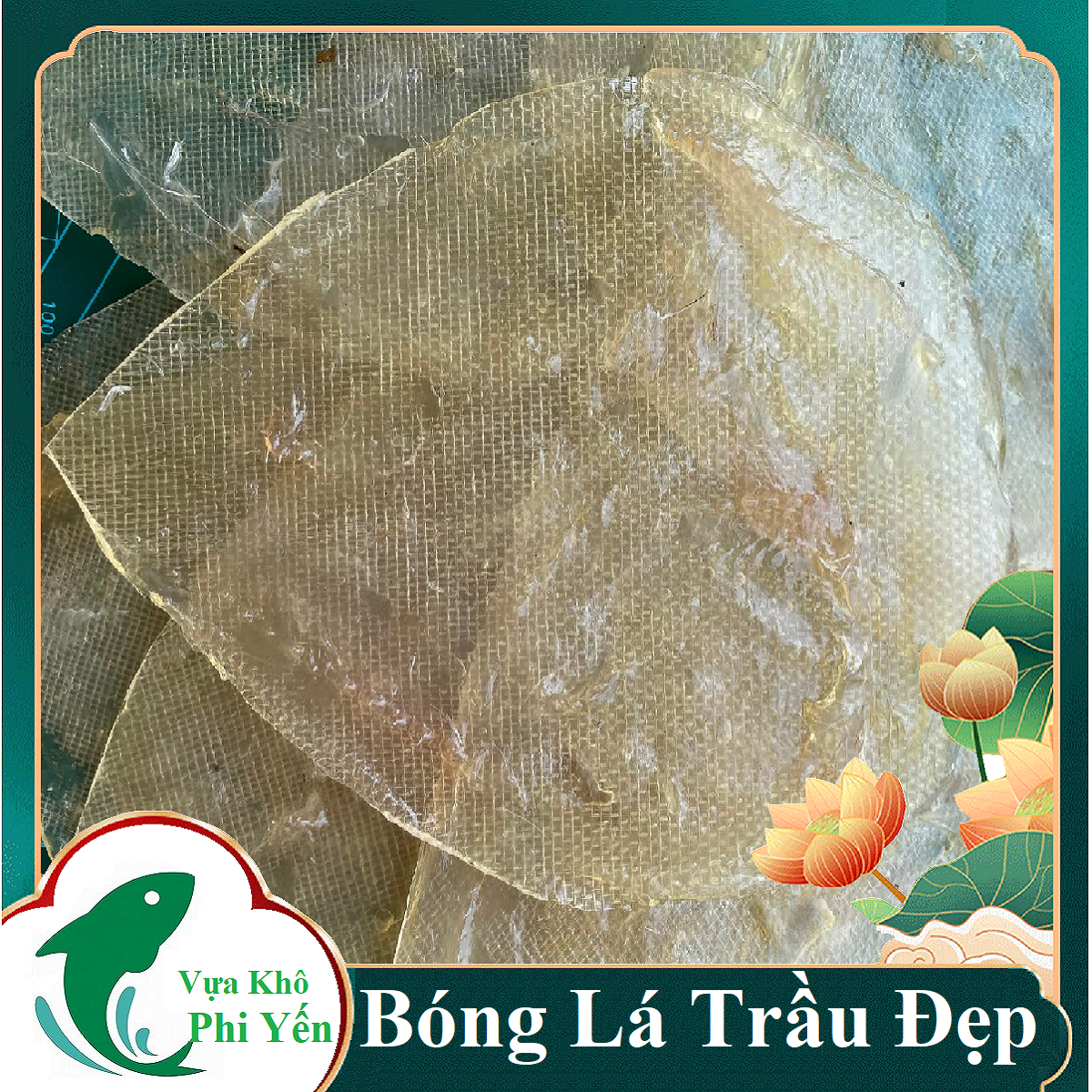 Khô cá bóng ép đặc sản nức tiếng thơm ngon của phú quốc